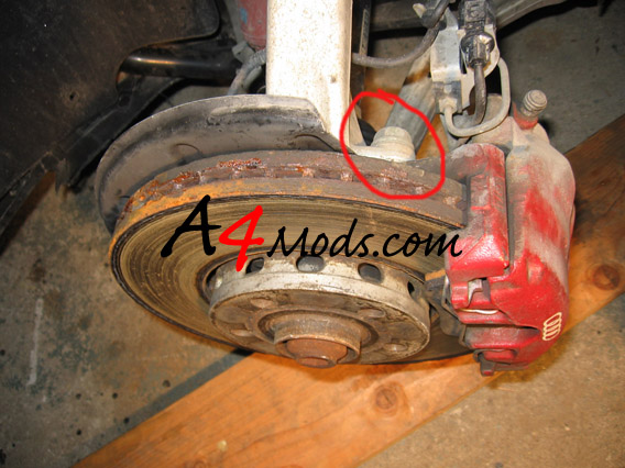 B6 Audi A4 - S4 Brake Upgrade Front Replacement