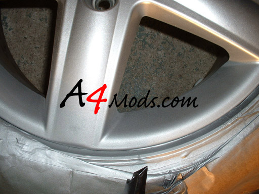 Audi A4 Rim Repair