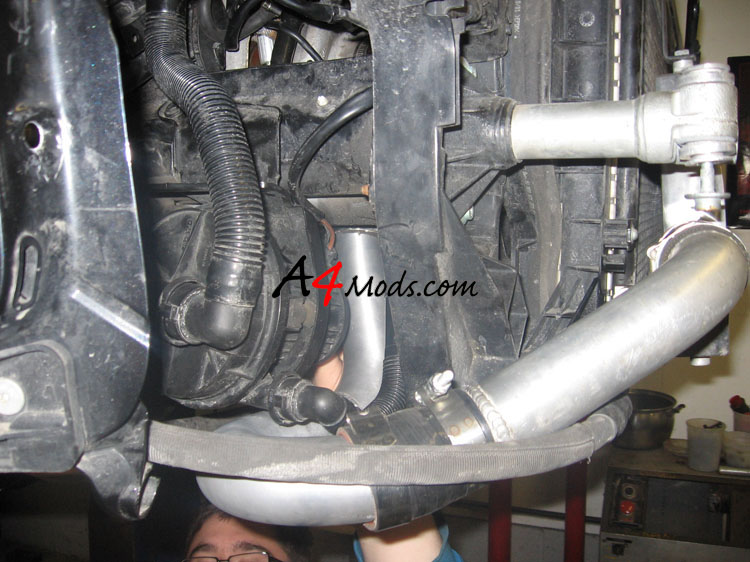 B6 Audi A4 - Big Turbo Upgrade Install APR Stage 3 FMIC